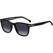 Hugo Boss Boss 1722/G/S Herren-Sonnenbrille Vollrand Eckig Acetat-Gestell, Schwarz