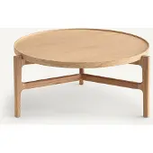 AM.PM Couchtisch Alyasa, Eiche, Ø 94 Cm
