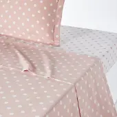 La redoute interieurs Getupftes Leintuch Clarisse, Flanell