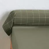La redoute interieurs Flanell-nackenrollenbezug Charlie Khaki