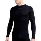 Craft Unterhemd Pro Wool Extreme X LS Black Herren-XL