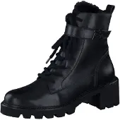 Paul green Schnür-,Zug-u.Schnallenstiefel in schwarz, Gr. 7