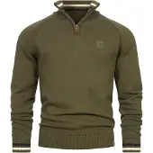 INDICODE JEANS Indicode Strickpullover Herren Baumwolle grün, XL 761058-0001-09970