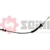 Seim 200751 Kupplungsseil Seilzug passend für PEUGEOT 206 Schrägheck (2A/C) 920/670mm