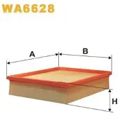 WIX FILTERS Luftfilter WA6628