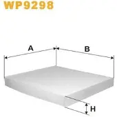 WIX FILTERS Filter, Innenraumluft WP9298