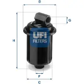Ufi Kraftstofffilter 31.749.00