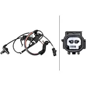 Hella Sensor Raddrehzahl 2-polig Hall 1.030 mm Kabel für u.a. TOYOTA HIGHLANDER