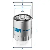 Ufi Kraftstofffilter 26.624.00