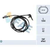 FAE ABS Sensor Raddrehzahl Vorne Links für ALFA ROMEO 147 (937) 78432