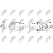 NTY NPW-PE-027 Antriebswelle Vorne Links passend für PEUGEOT 508 SW I (8E) 508 I (8D) Limousine
