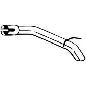 VEGAZ Abgasrohr Auspuffrohr für OPEL ASTRA J Hinten OR-376