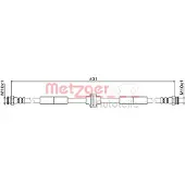METZGER Bremsschlauch 4111804