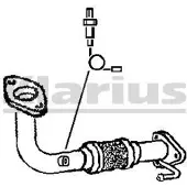 VEGAZ Abgasrohr HONDA HOR-78 18210SEA,18210SEAJ13