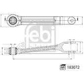 FEBI BILSTEIN Bilstein Stange/Strebe, Stabilisator 183072