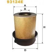 WIX FILTERS Luftfilter 93124E