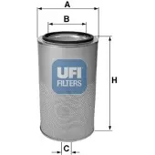 Ufi Luftfilter 27.221.00