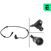 OPTIMAL ABS Sensor Raddrehzahl Hinten Rechts für VW Transporter IV Bus (70B, 70C, 7DB, 7DK, 70J, 70K, 7DC, 7DJ) 06-S067