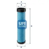 Ufi Luftfilter 27.A12.00