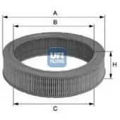 Ufi Luftfilter 27.581.00