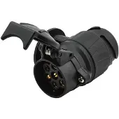 Hella Anhänger-Adapter Adapter Steckdose 8JA 005 952-011 91mm Kunststoff