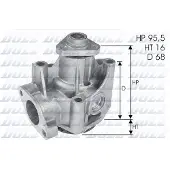 DOLZ Wasserpumpe L135