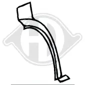 Diederichs Kotflügel [Hersteller-Nr. 9222132] für Ford