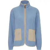 Oxmo Fleecejacke OXPiper in Blau | Gr.: XL