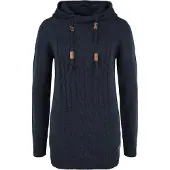 Oxmo Strickpullover OXCable in Blau | Gr.: XS