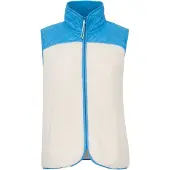 Oxmo Fleeceweste OXBetty in Blau | Gr.: M