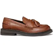 Geox Damen D Serilda H Moccasin, Lt Brown, 38 EU