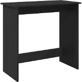 vidaXL Schreibtisch Schwarz 80x40x75 cm Holzwerkstoff
