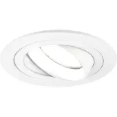 LEDVION LED Einbaustrahler Rund Weiss 3W dimmbar Kaltweiss
