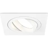 LEDVION LED Einbaustrahler Weiss 3W dimmbar Warmweiss