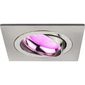 LEDVION LED Einbaustrahler Edelstahl RGB dimmbar Wifi