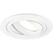 LEDVION LED Einbaustrahler Rund Weiss 3W dimmbar Neutralweiss