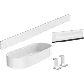 Hansgrohe Duschset WallStoris mattweiss, 27967700