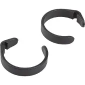 Jagwire Clip Ringe Universal Schwarz - saubere Kabelführung am E-Bike.