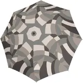 Doppler Regenschirm Carbonsteel Long AC Chic Grey