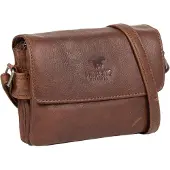 Mustang Leder Umhängetasche Catania Crossbody Brown braun