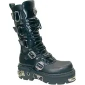 New rock Boot Metallic