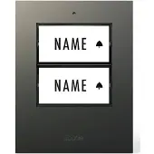 M-E Modern-Electronics Bell-502 TX-EG Funk-Klingeltaster 2-Familienhaus