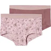 Name it Boxershorts "NKFHIPSTER 2P MAUVE FLOWER NOOS" Packung, 2 Stk.
