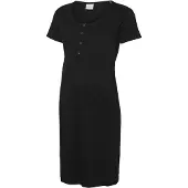 Mamalicious Mira Solid Maternity Nachthemd Mit Kurzen Ärmeln