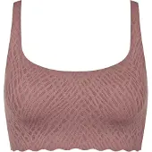 Sloggi Bustier "ZERO Feel Bliss" mit herausnehmbaren, atmungsaktiven Pads und Stretch-Spitze