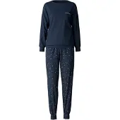 Calida Schlafanzug "Sweet Dreams" 2 tlg. Langarm, Rundhals, Interlock-Qualität, weich, bequem