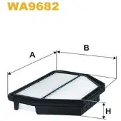 WIX FILTERS Luftfilter WA9682