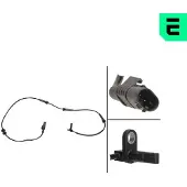 OPTIMAL ABS Sensor Raddrehzahl Vorne für FIAT 500 (312) 06-S688