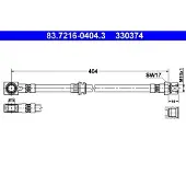 Ate Bremsschlauch 83721604043 für Vaughall