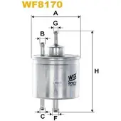 WIX FILTERS Kraftstofffilter WF8170